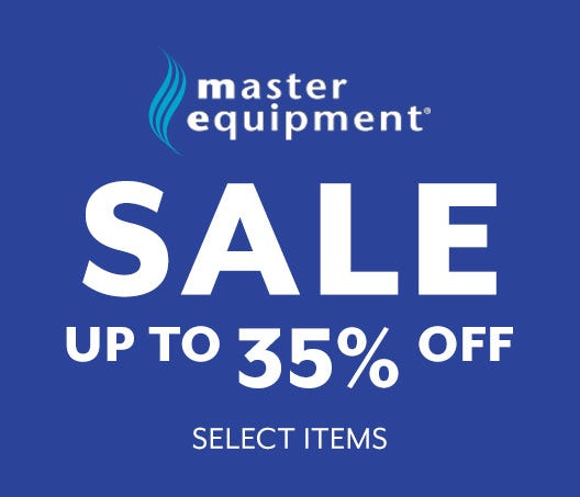 Select Master Equipment on Sale!