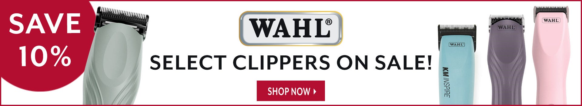 Select Wahl Clippers on Sale!