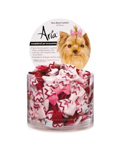 Aria Nico Bows 48-Piece Canisters