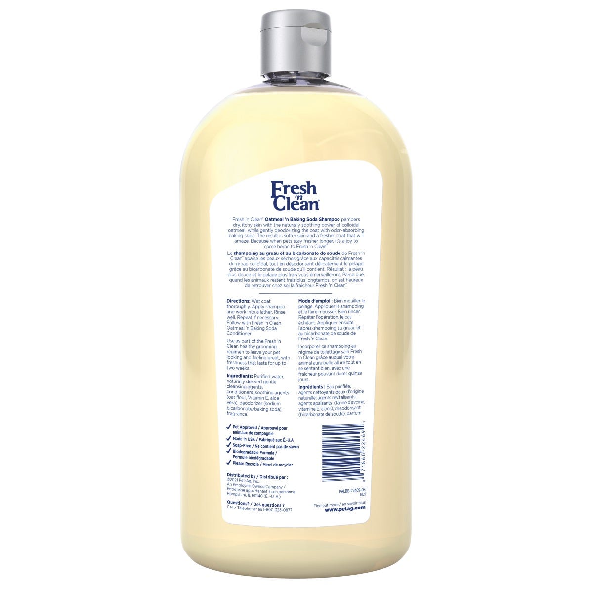Fresh n Clean Oatmeal and Baking Soda Shampoo 32 oz