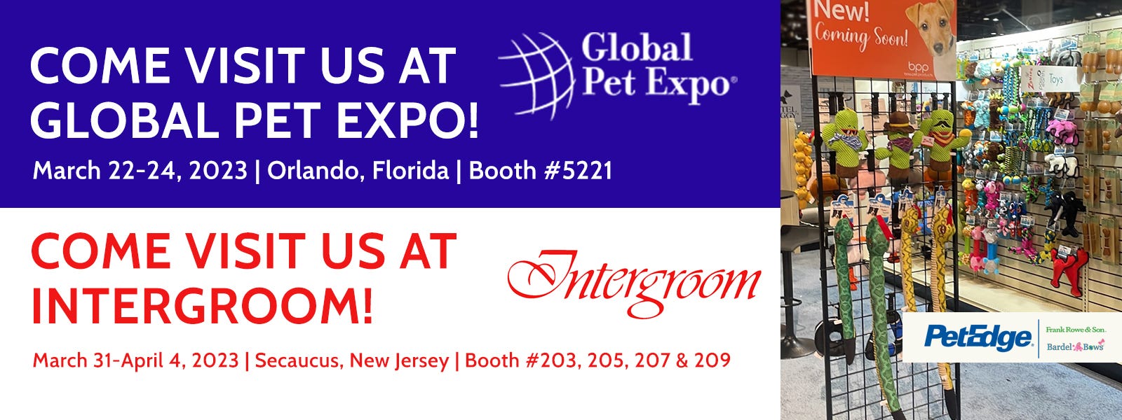 Come visit us at Global and Intergroom