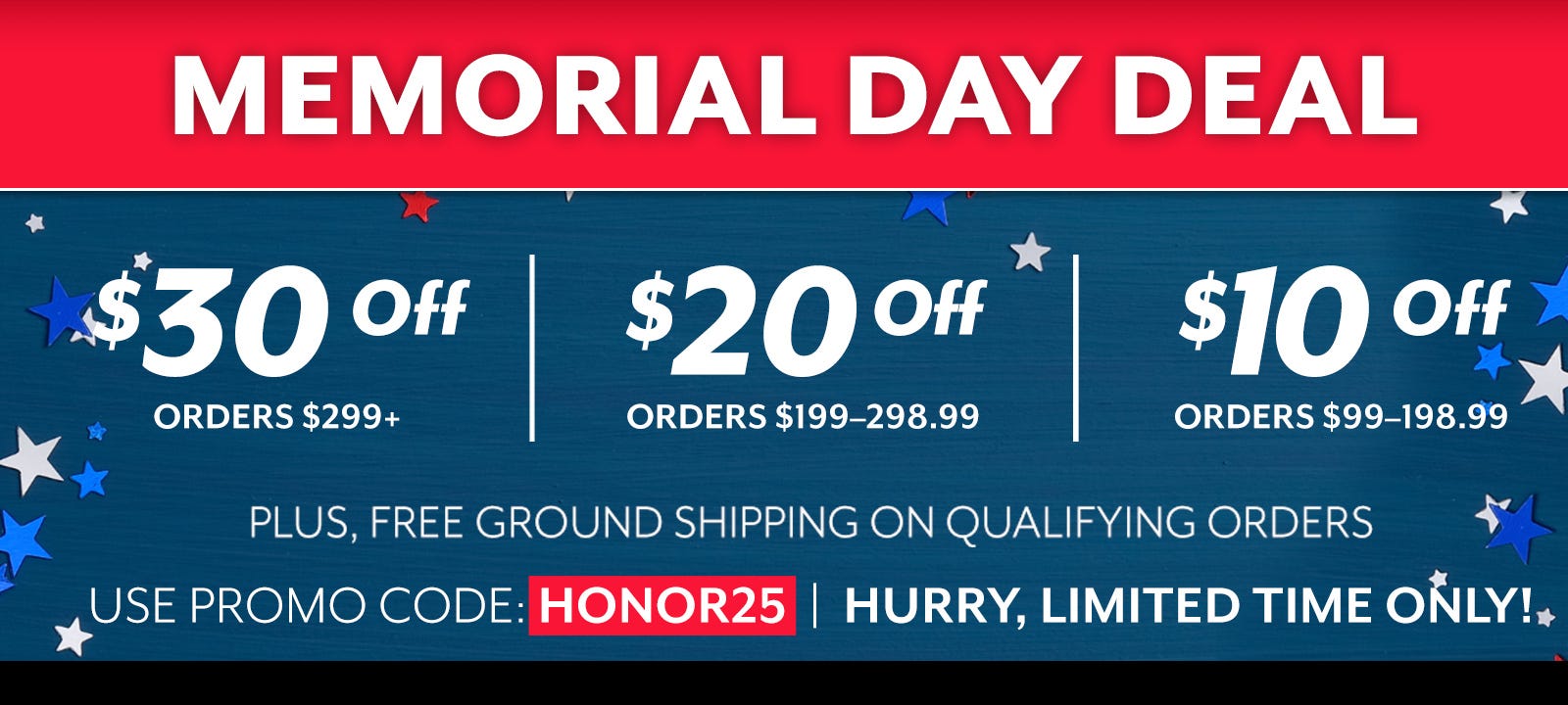 Happy Holidays 2 day Promotion