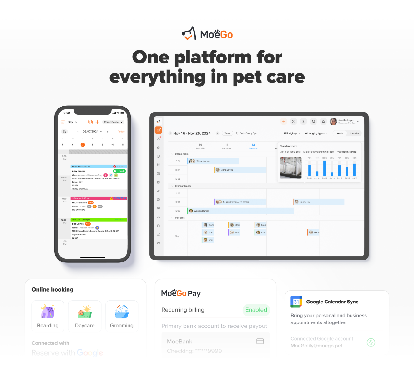 MoeGo One Platform For Everything Pet Care